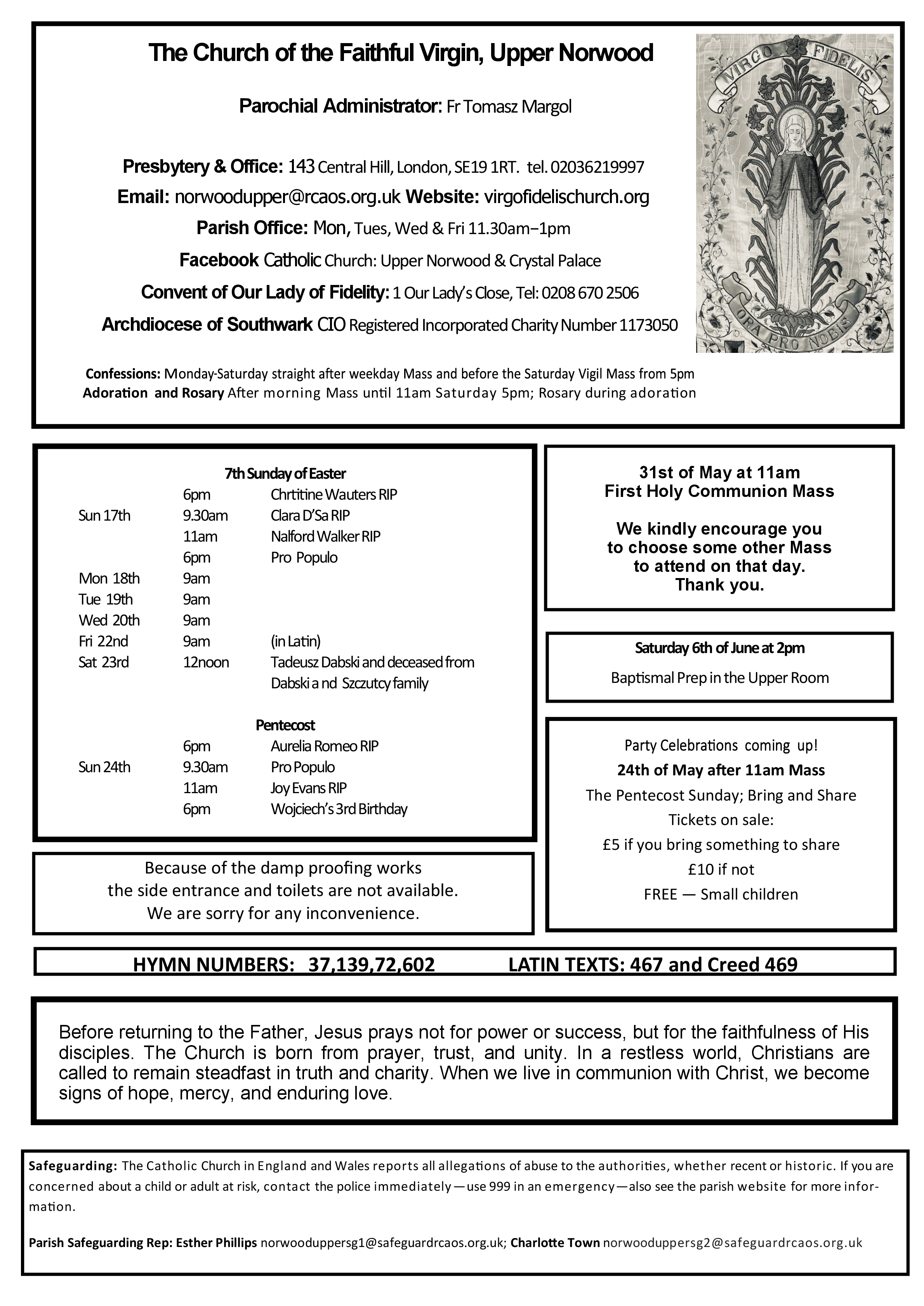 Newsletter 17.05.2026 