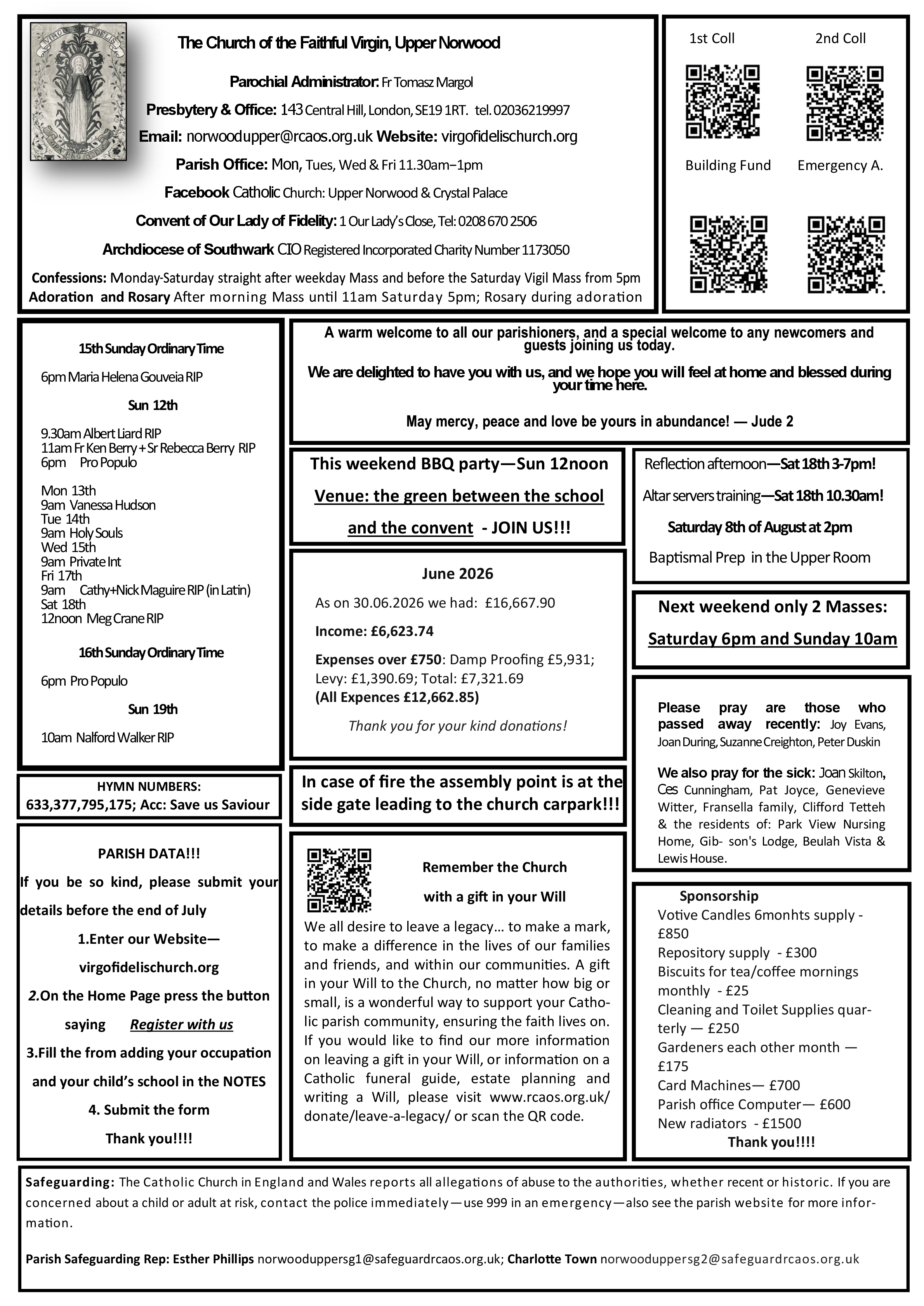 Newsletter 12.07.2026 