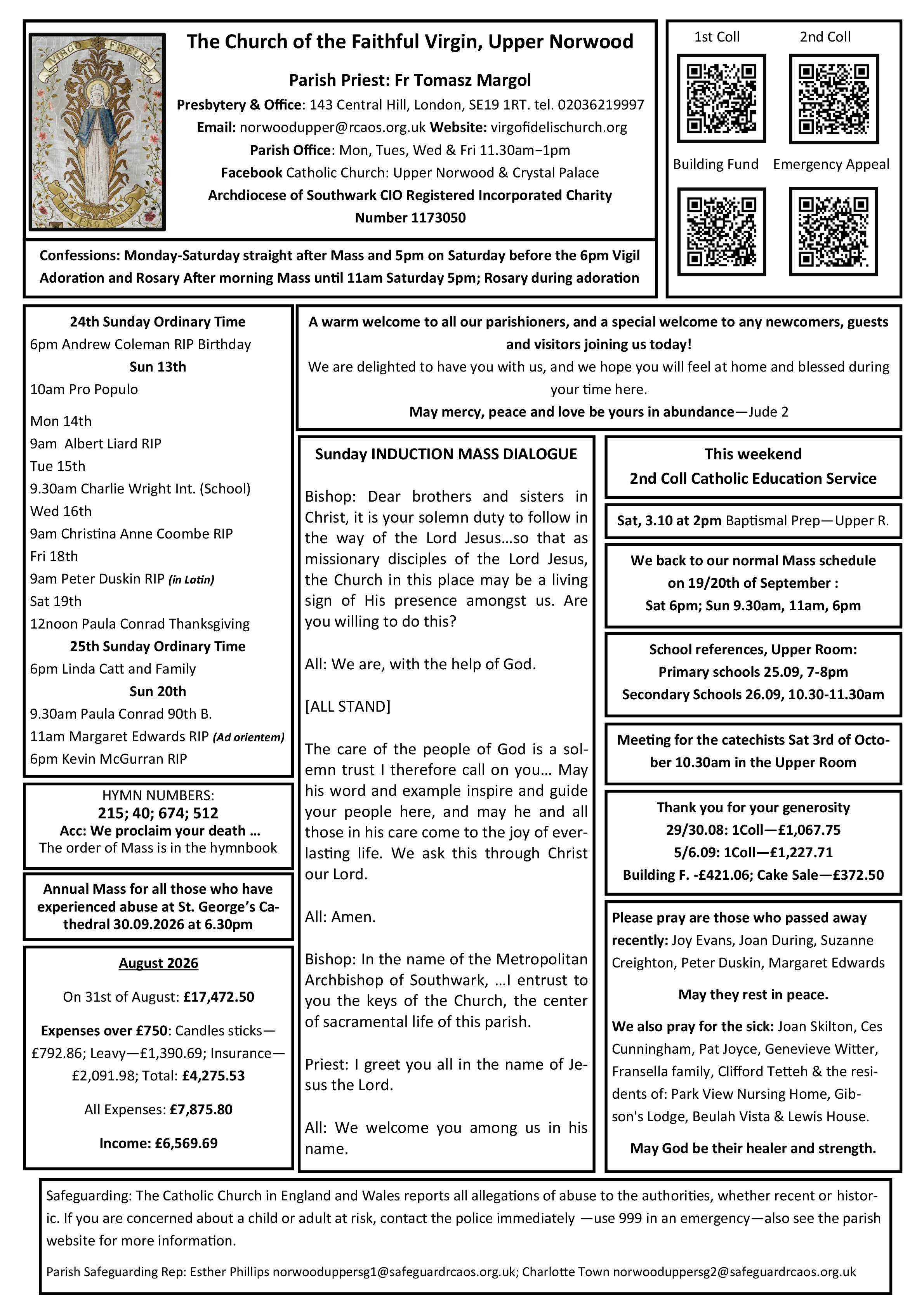 Newsletter 13.09.2026 