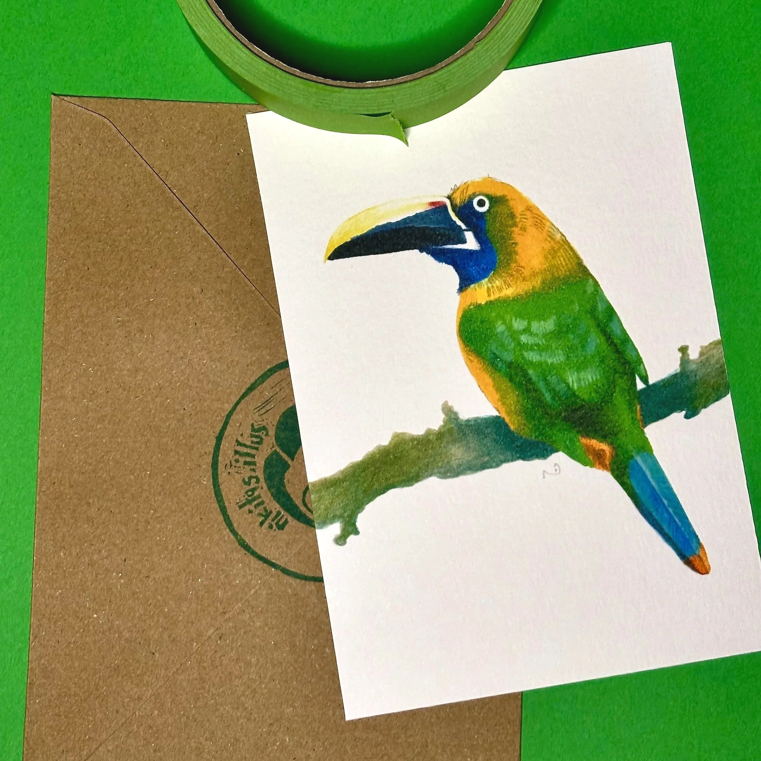 Print "Northern Emerald Toucanet"