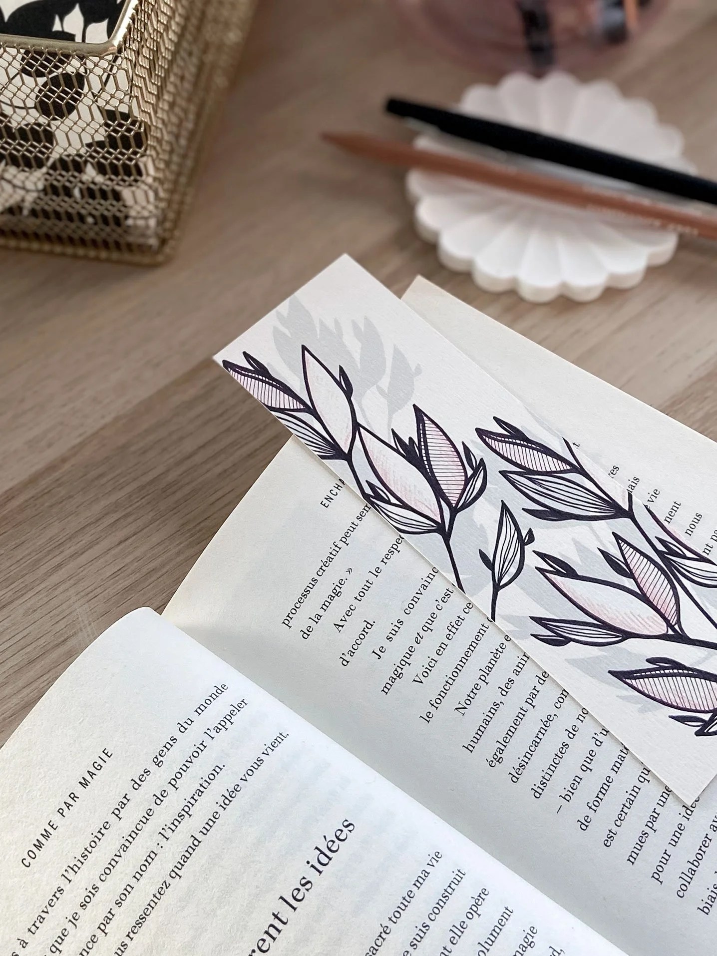 Marque page Magnolia