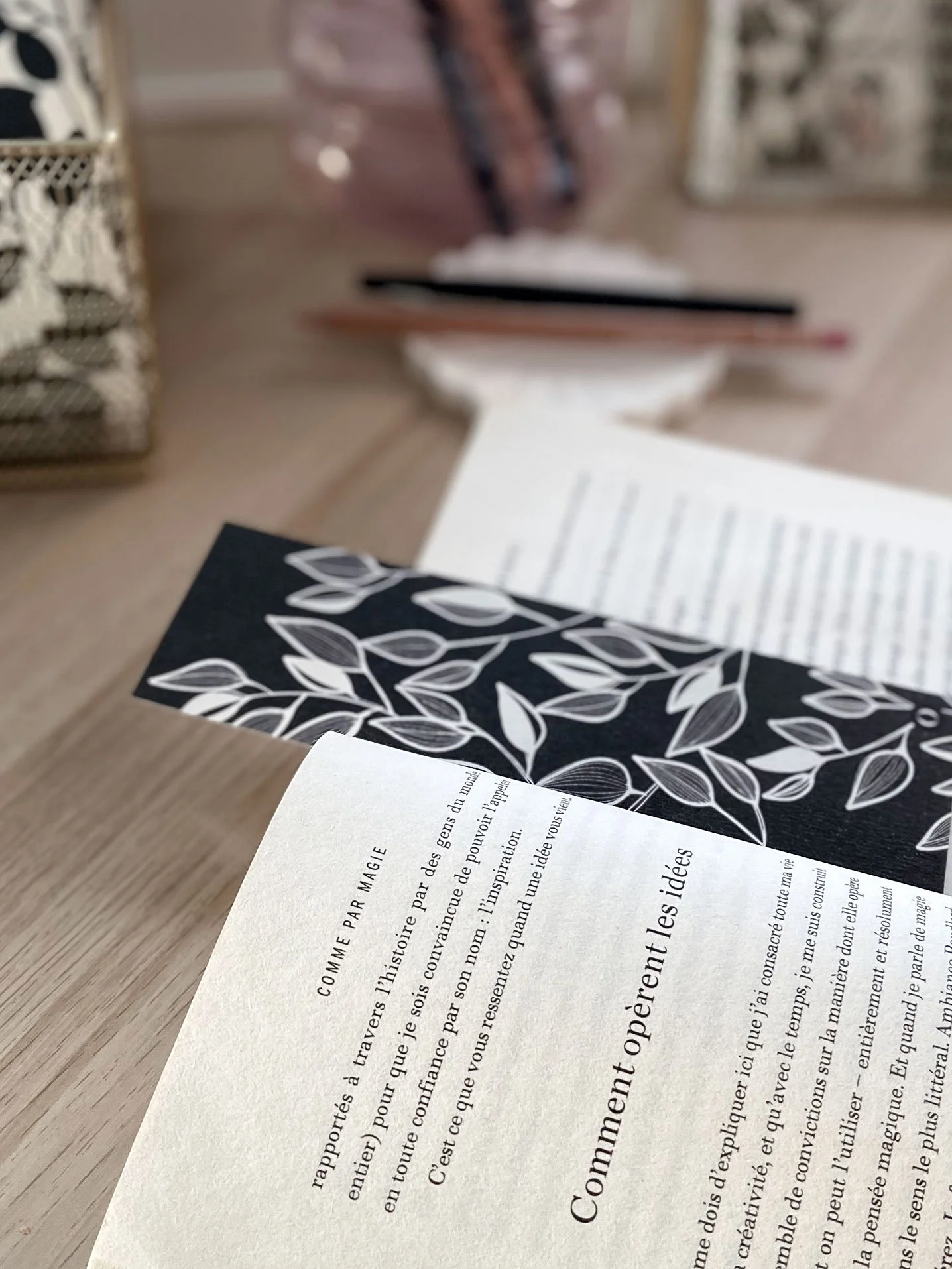Marque page Reflet