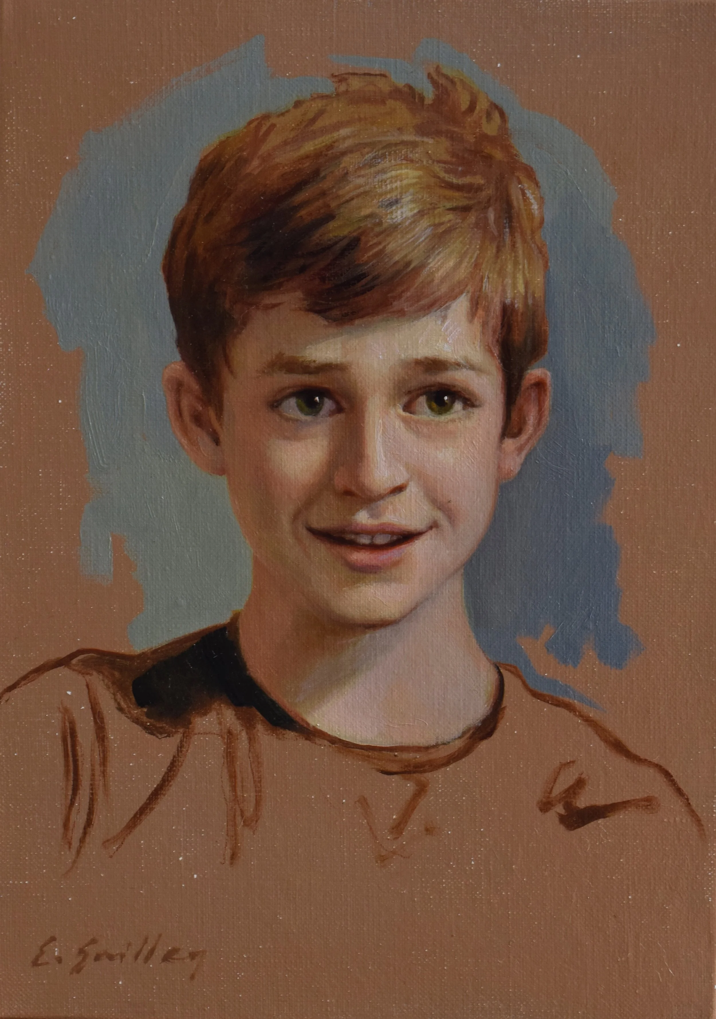 Portraitiste à Paris Montreuil et Laval, Edgar Saillen unit tradition classique et sensibilité contemporaine pour créer des œuvres uniques et personnelles.