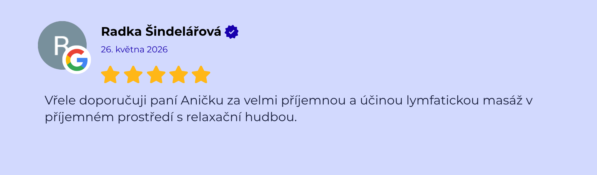 Masaze Pisek Ana Hincu Hotel Biograf lymfatická masáž, relaxační masáž, masáž obličeje, masáž těla, uvolnění těla