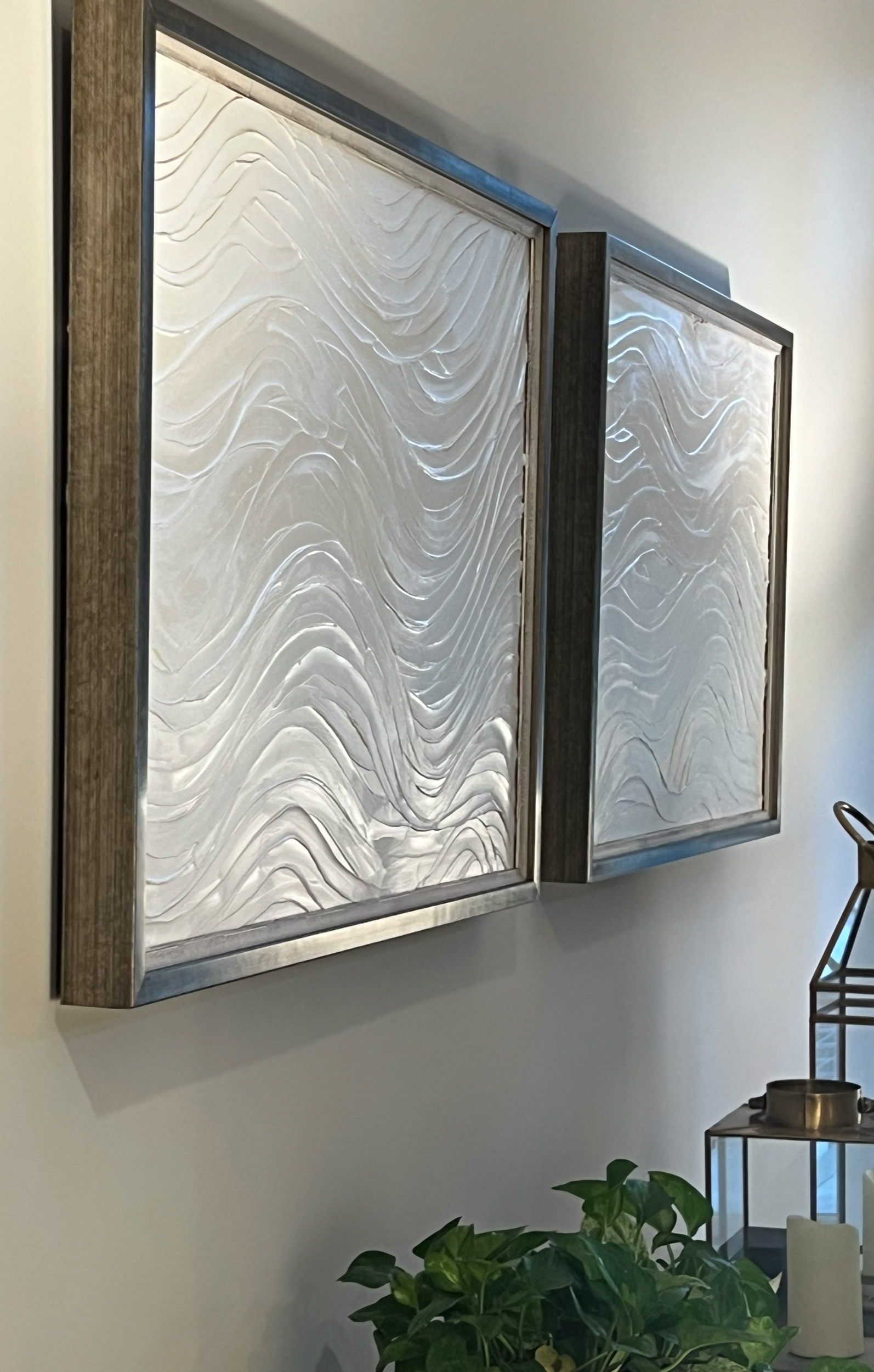 "Ebb & Flow"
Each 24"x36" 