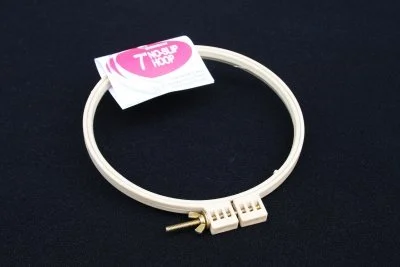 Morgan - No-Slip Plastic Embroidery Hoop 7"