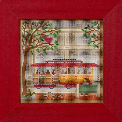 Mill Hill - Trolley Car (2026) MH14-2615 Beaded Cross-Stitch Kit