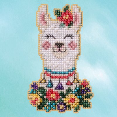 Mill Hill Cross Stitch Kit Little Llama MH18-2316