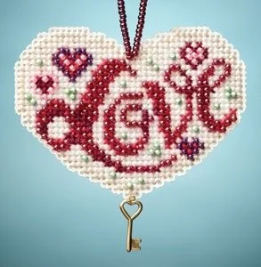 Mill Hill - Love MH16-3106 Beaded Cross Stitch Kit