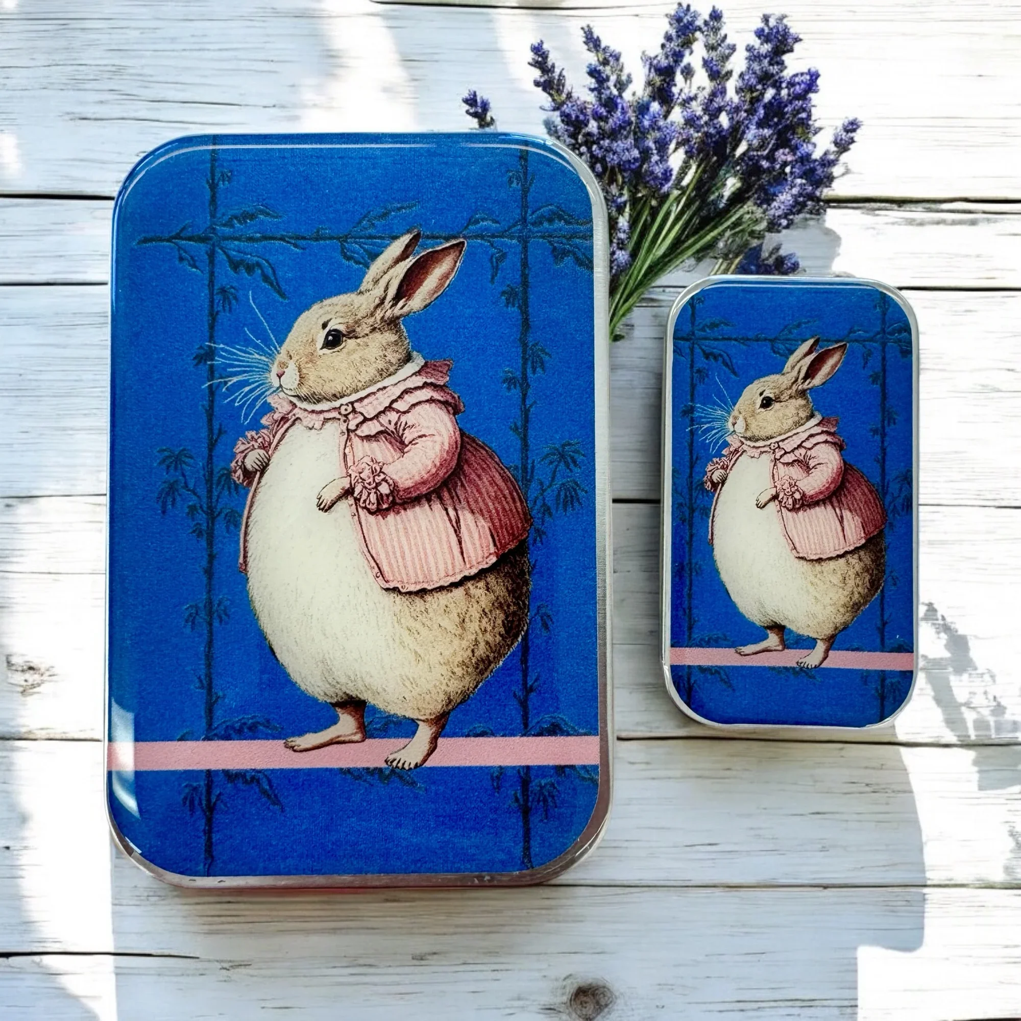 Firefly Notes - Lady Bunbury, Bunny Large Notions Tin