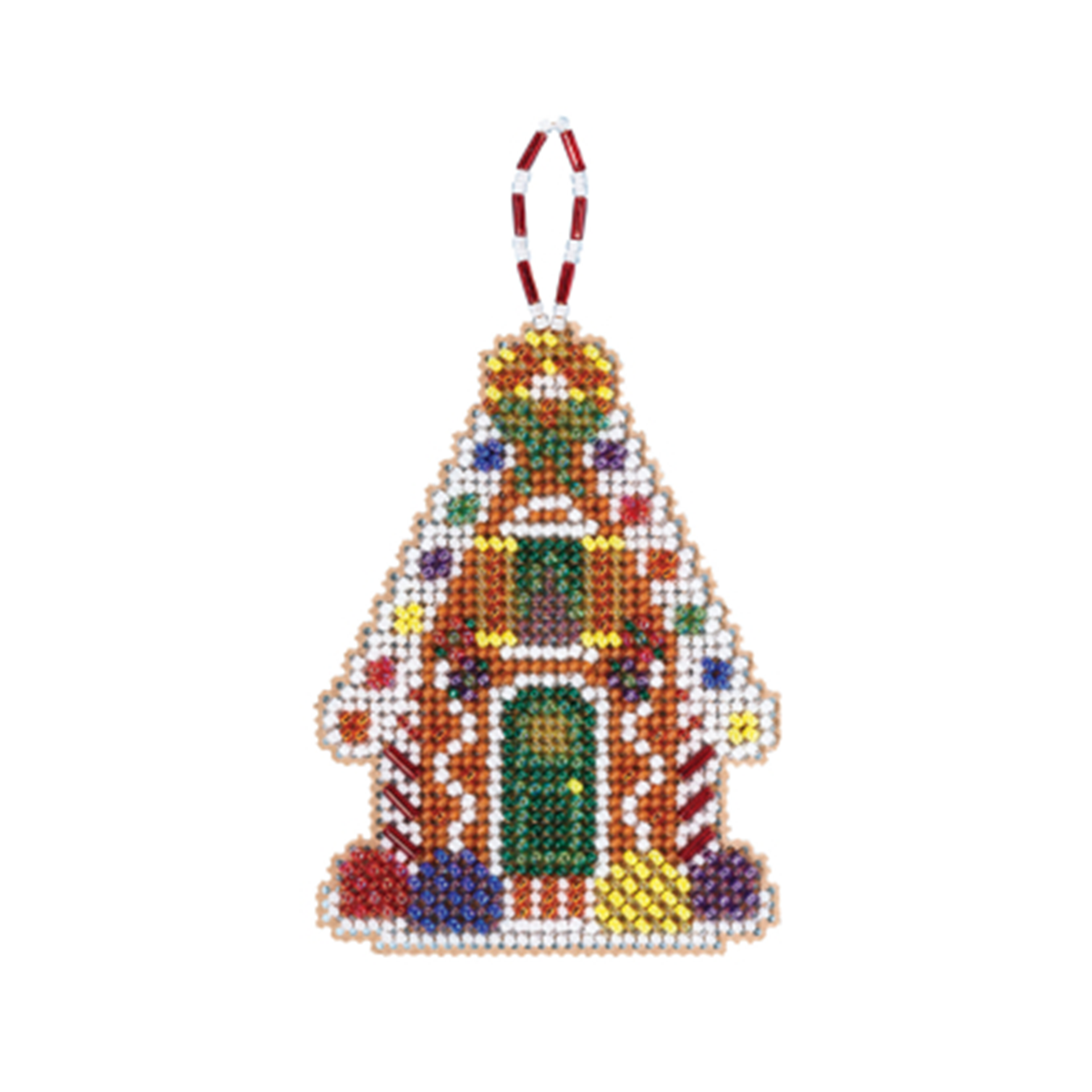 Mill Hill Beaded Cross Stitch Kit Gingerbread Chalet MH21-2116