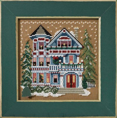 Mill Hill Cross Stitch Kit Queen Anne House MH14-7301