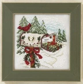 Mill Hill Cross Stitch Kit Holiday Delivery MH14-1302