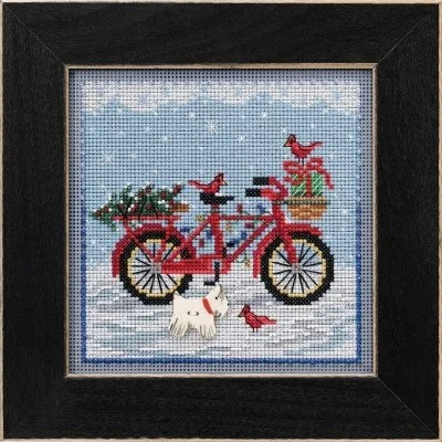 Mill Hill Cross Stitch Kit Holiday Ride MH14-2134