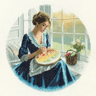 Heritage Craft Cross Stitch Pattern John Clayton's Elegance JLAN1762 "Annabel"