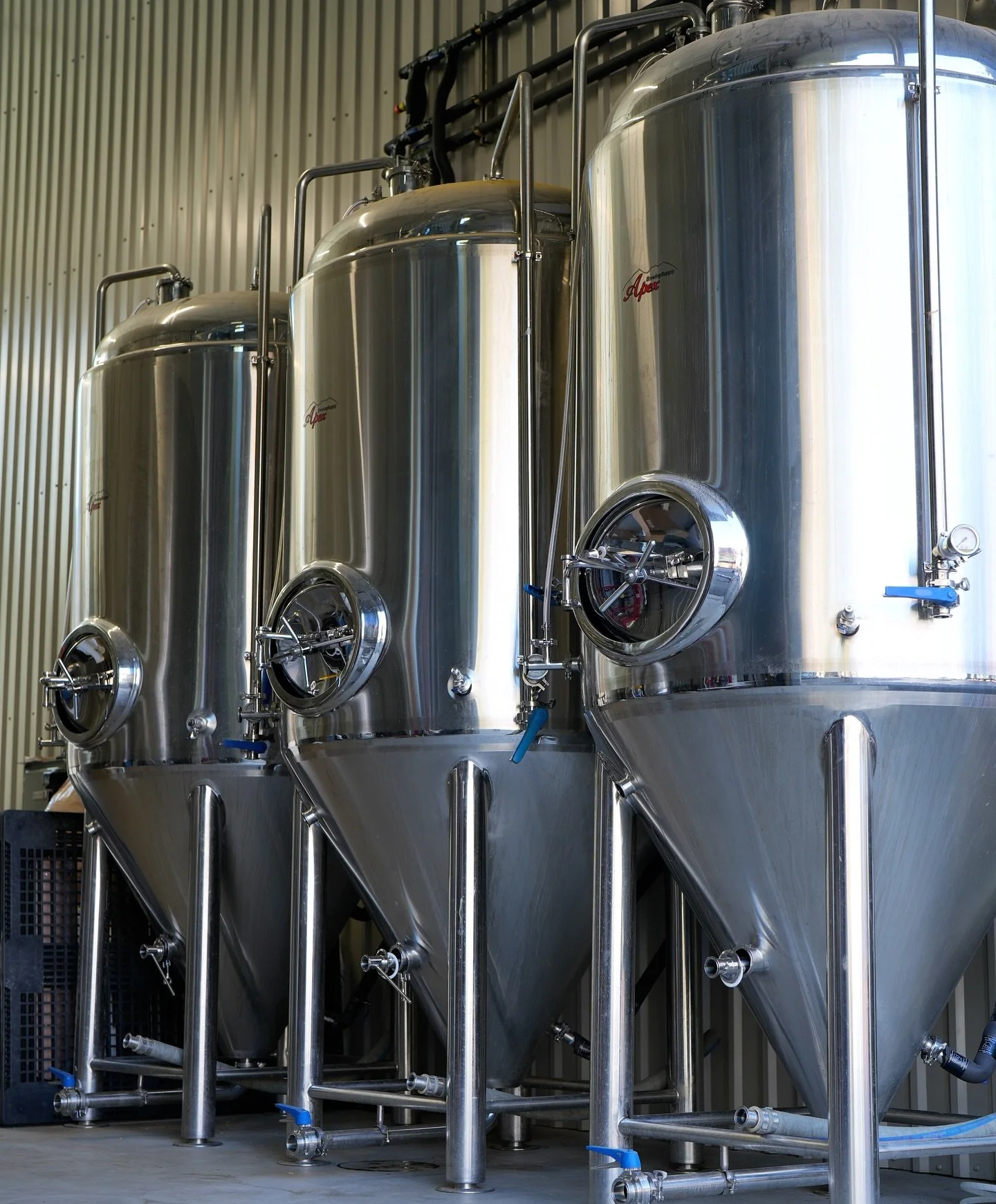 Prepping for another brew day this week, looking forward to filling these fermenters with something new soon! 👀 

#truckeebeer #dancingpinesbrewing #craftbeer #truckee