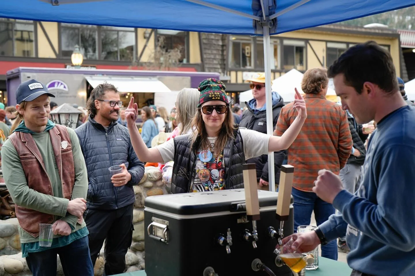 We had such a great time at the Snowfest Brewfest in Tahoe City this weekend! 
We started Dancing Pines Brewing in Truckee because we love this mountain community, and getting to meet you all, pour beers, and connect face to face (even though we&rsqu