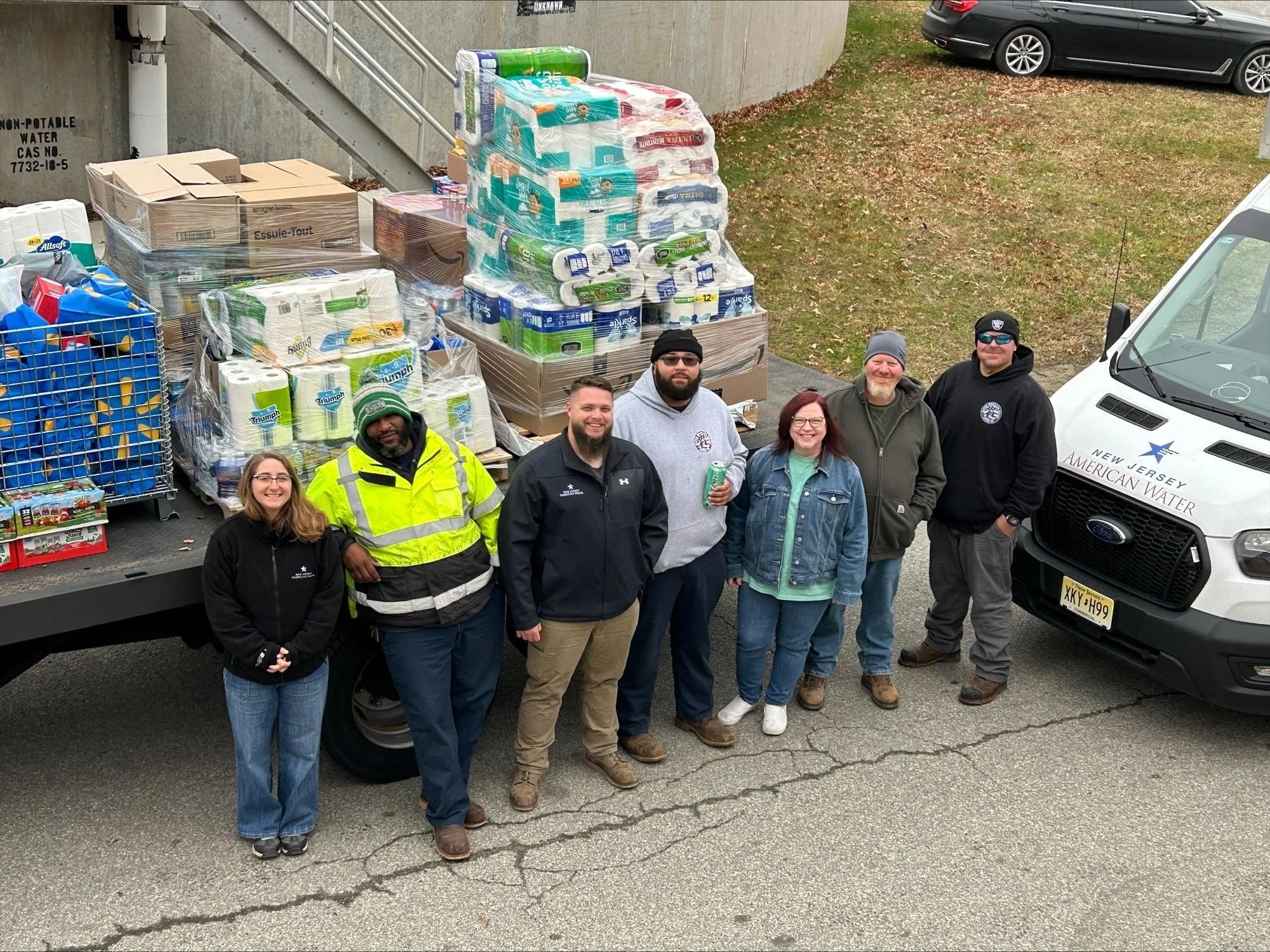 New Jersey American Water Donates $25,000 and 1,000 Pounds of Food Through Statewide Food Drive for New Jersey Food Banks