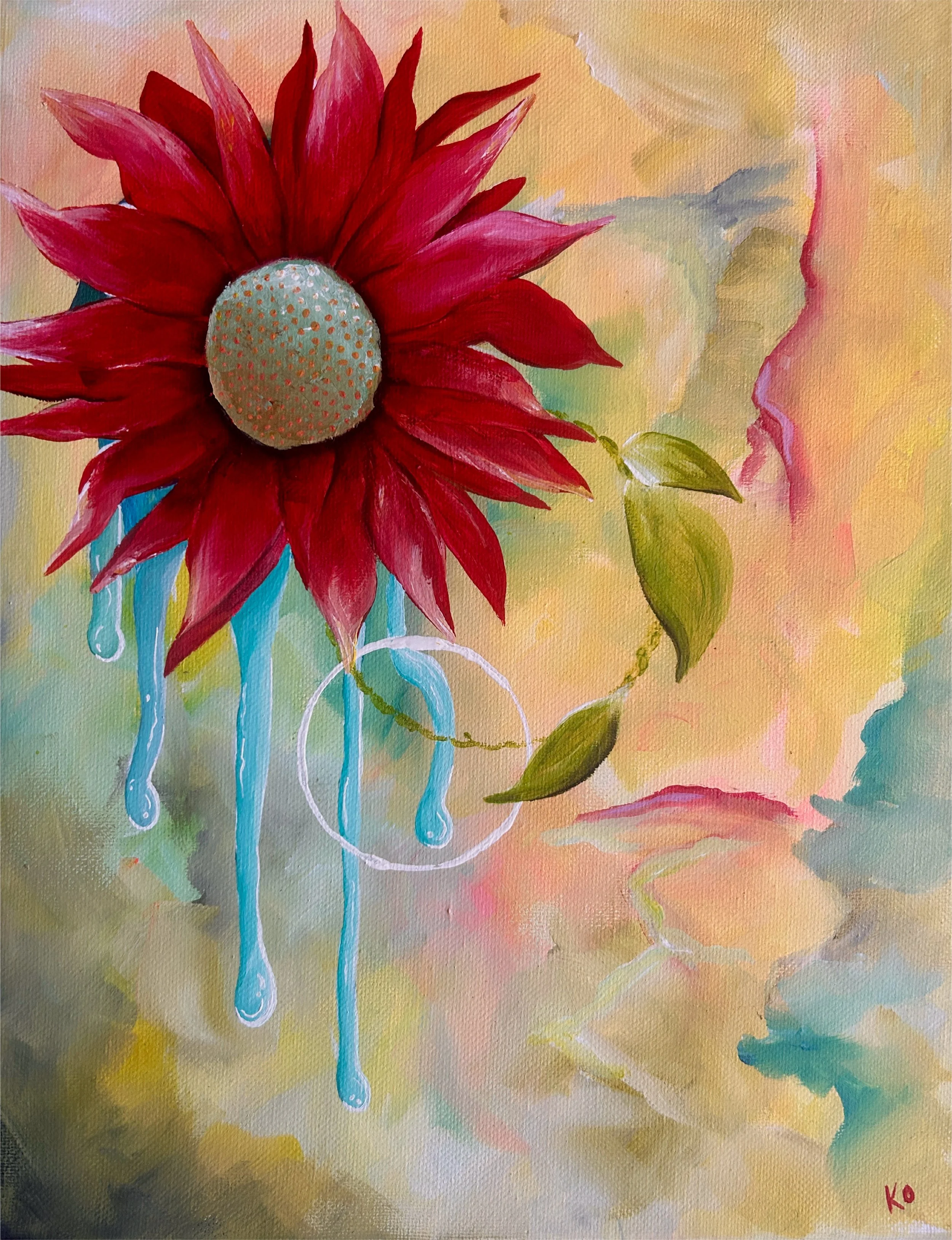 "Love" (Acrylic on Canvas)