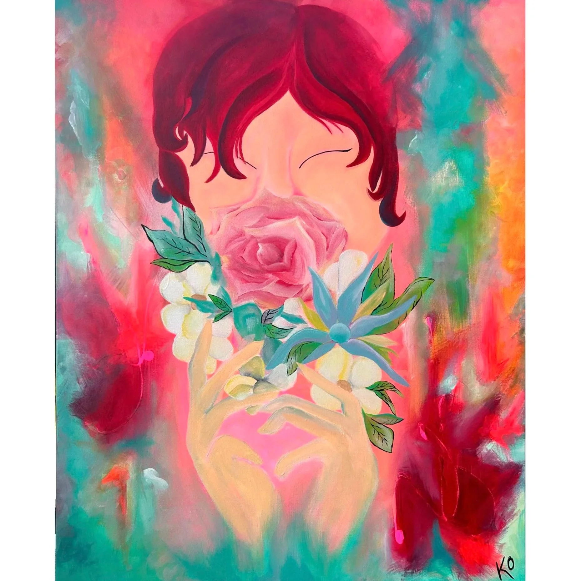 "Grace" (Acrylic on Canvas)