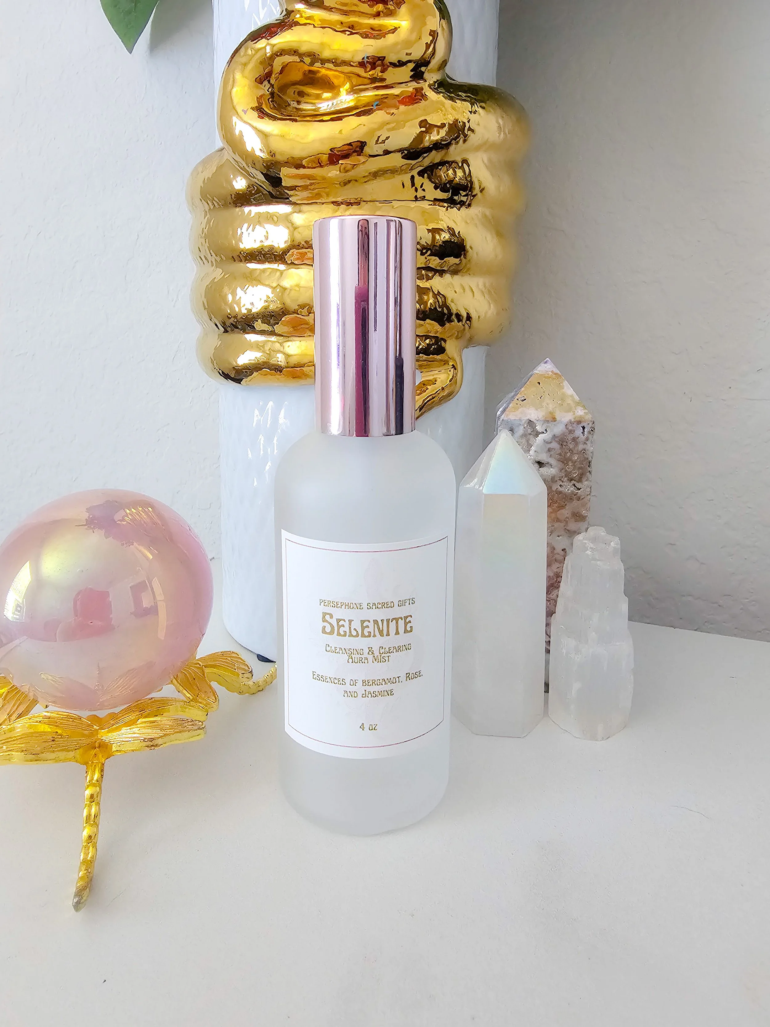 Selenite Cleansing and Clearing Aura Mist