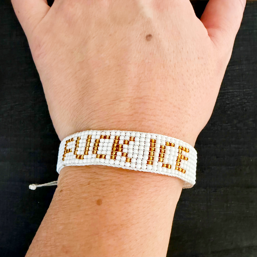 Beaded Loom Bracelet – FUCK ICE