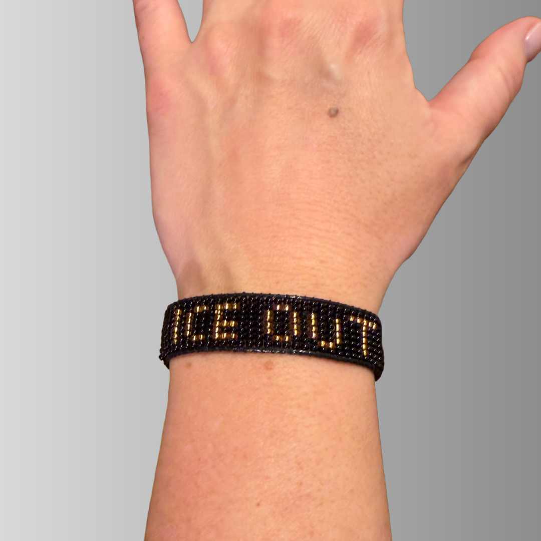 Beaded Loom Bracelet – ICE OUT
