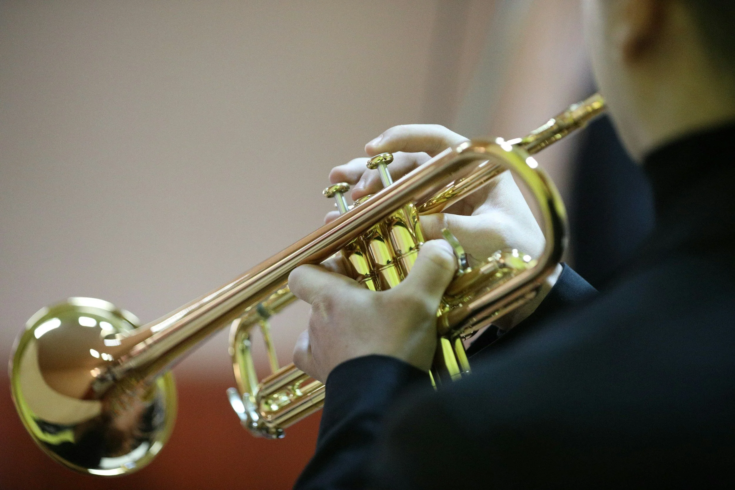 Professional trumpet and brass instruments used for private lessons at Noteworthy Music Academy.