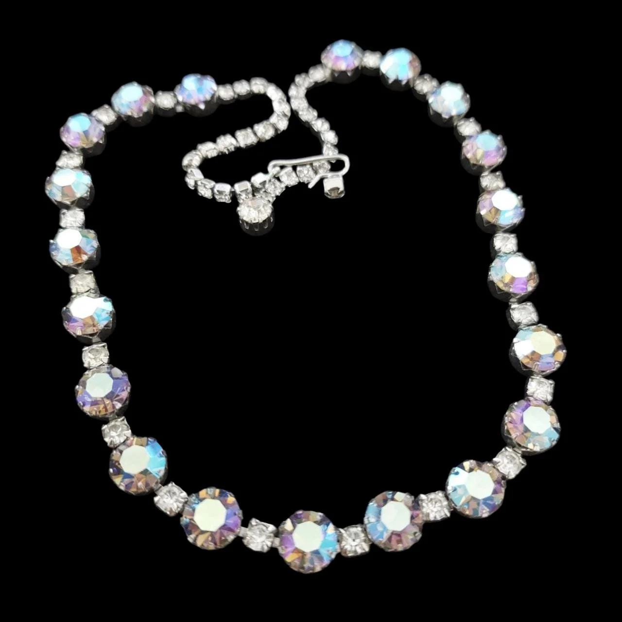 Vintage Kramer AB Crystal Necklace