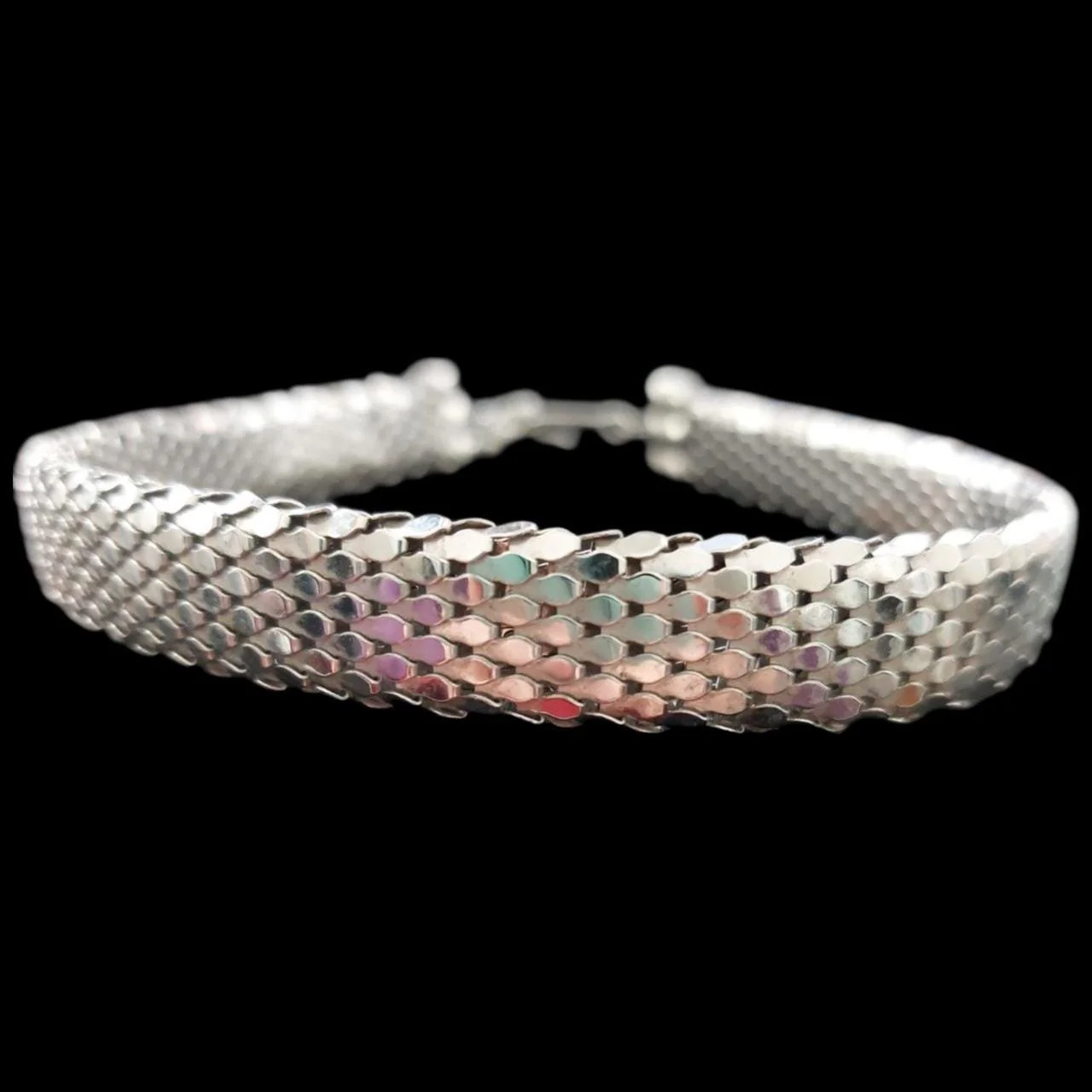 Whiting & Davis Signature Mesh Choker Necklace