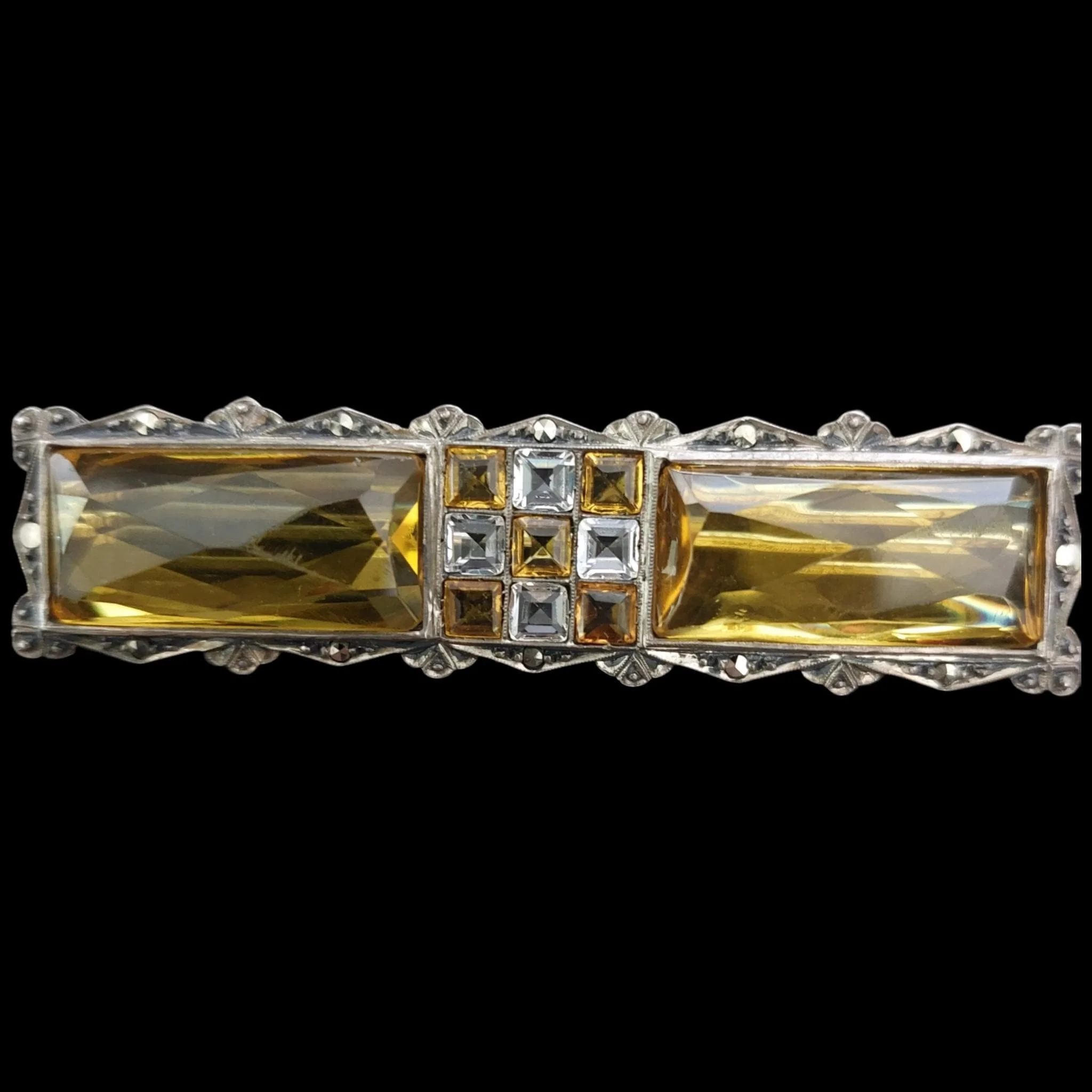 Vintage German Sterling Art Deco Brooch