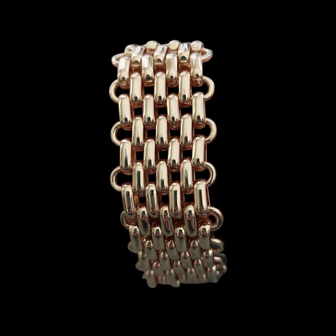 Nine Wedt Panther Link Bracelet