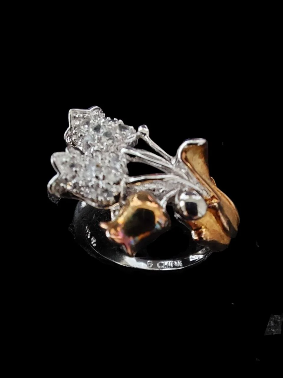 Sterling Silver Lily of the Valley Ring