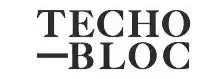 Techo Bloc logo in black text on a white background