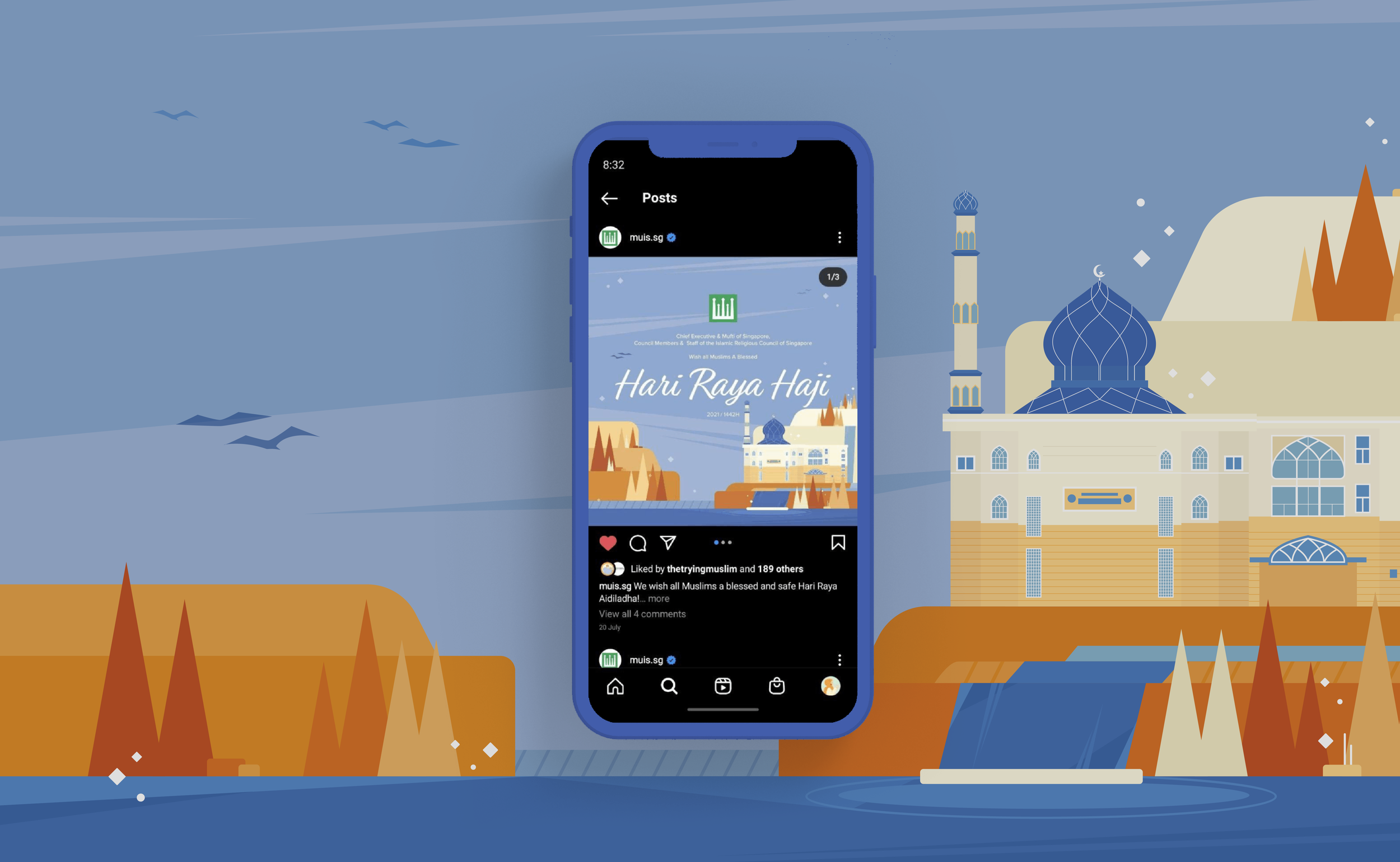 MUIS - Eid Aidiladha Illustrations