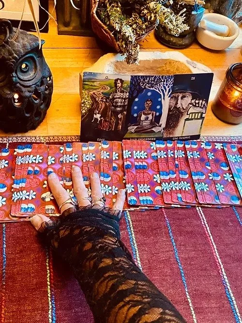       
  
     “Finally got my cards read by Stacy. It was an amazing experience, very thorough. She really takes her time with each card and gives detailed descriptions. Her presence is comforting. I felt completely satisfied with my reading and lef