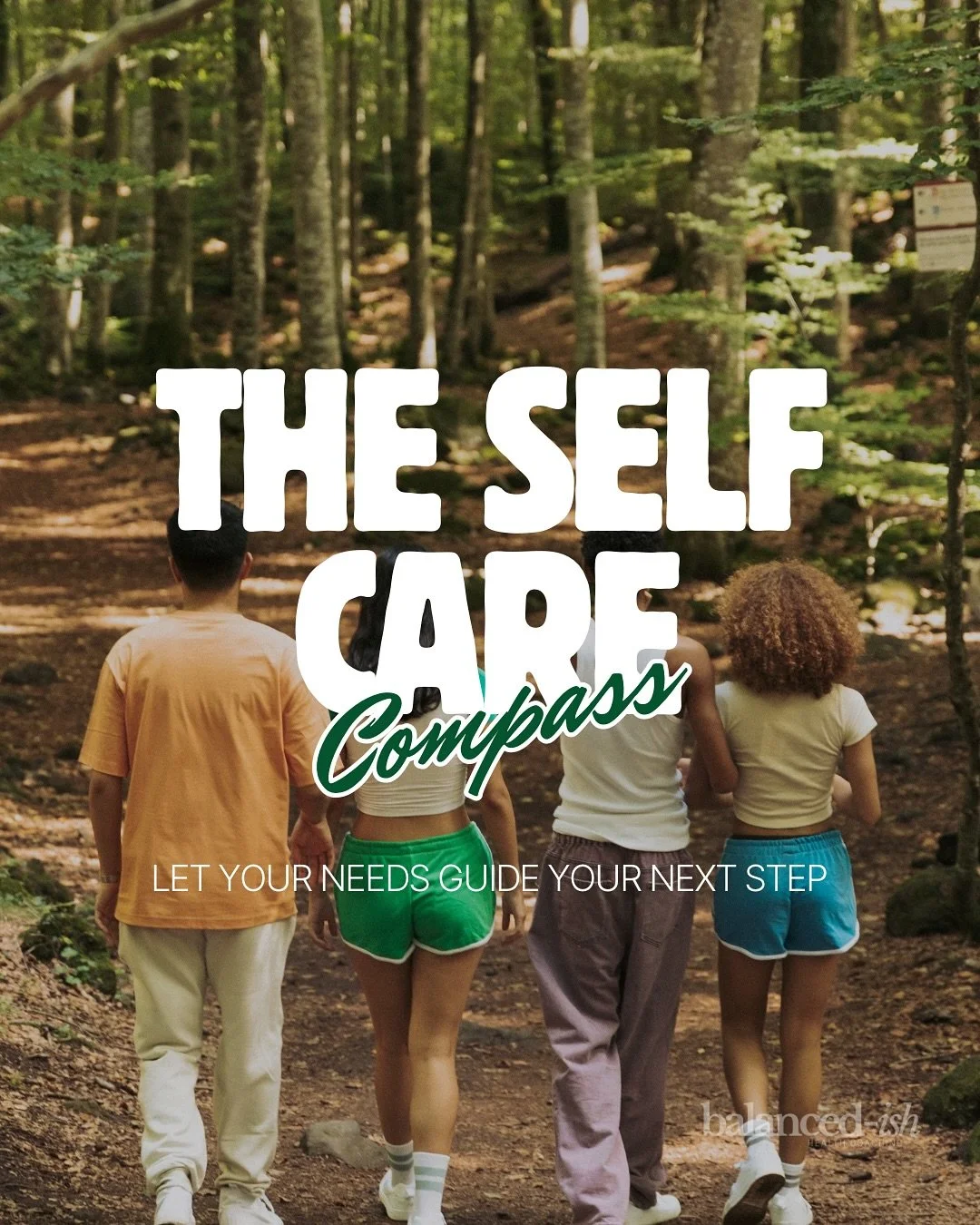 ✨ The Self-Care Compass ✨
Because &ldquo;self-care&rdquo; isn&rsquo;t one thing&mdash;it&rsquo;s a whole map. When life starts feeling off-balance, use this to figure out which direction you actually need to turn. 🧭

⬆️ North &ndash; Physical Care
M