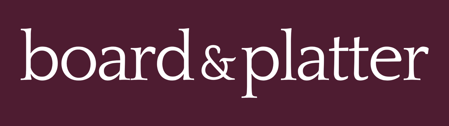 board &amp; platter