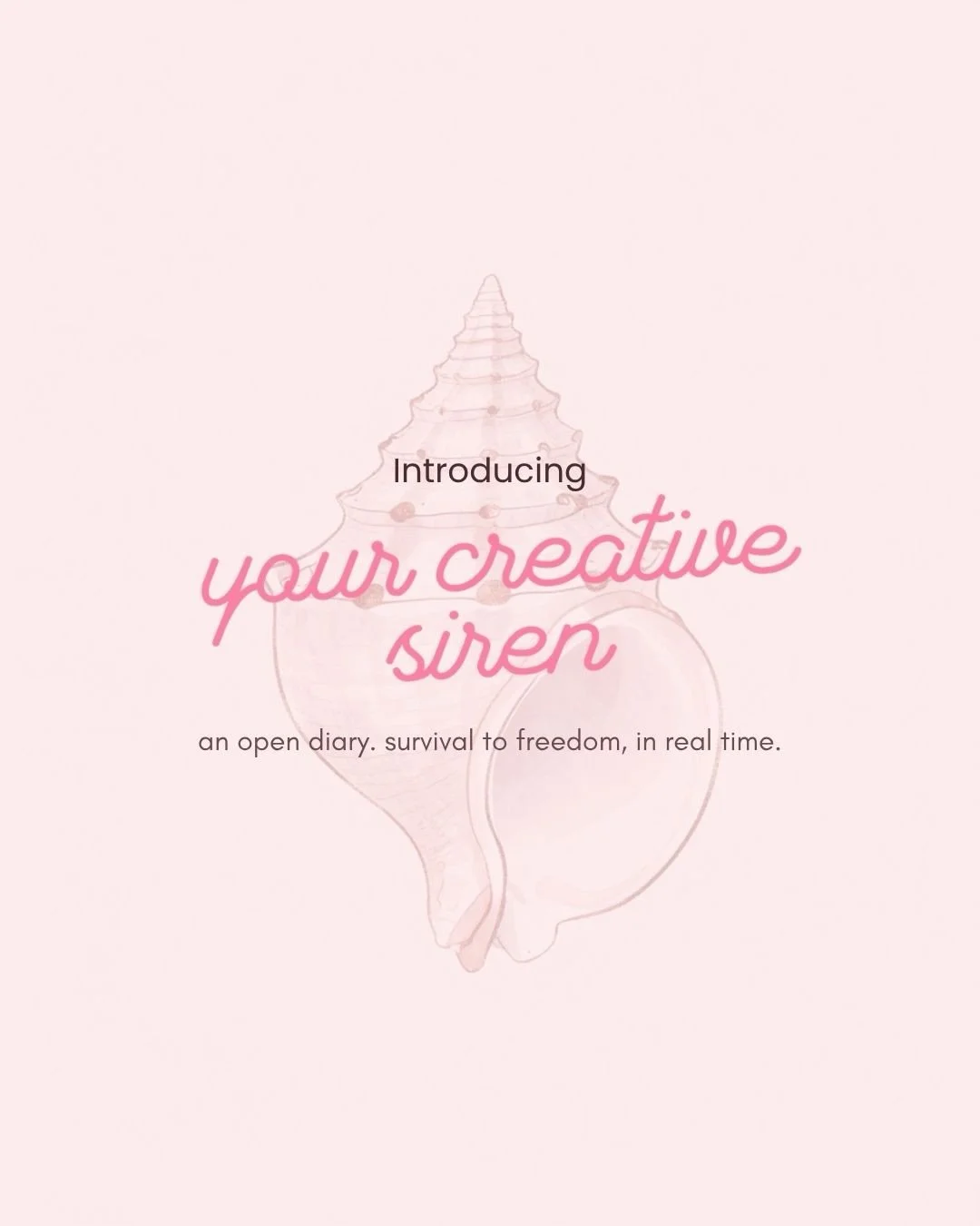 After 14 years of creating online, trying different names, and rediscovering myself through every season of life, I've finally found the one that feels like home: Your Creative Siren. 

This isn't just a rebrand&mdash;it's a homecoming, and I'm excit