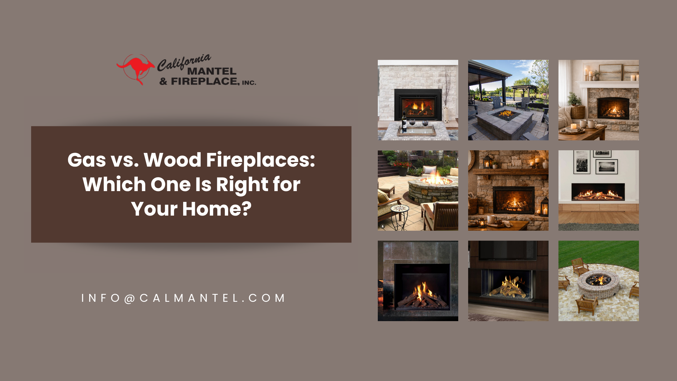 Gas vs. Wood Fireplaces: Which One Is Right for Your Home?