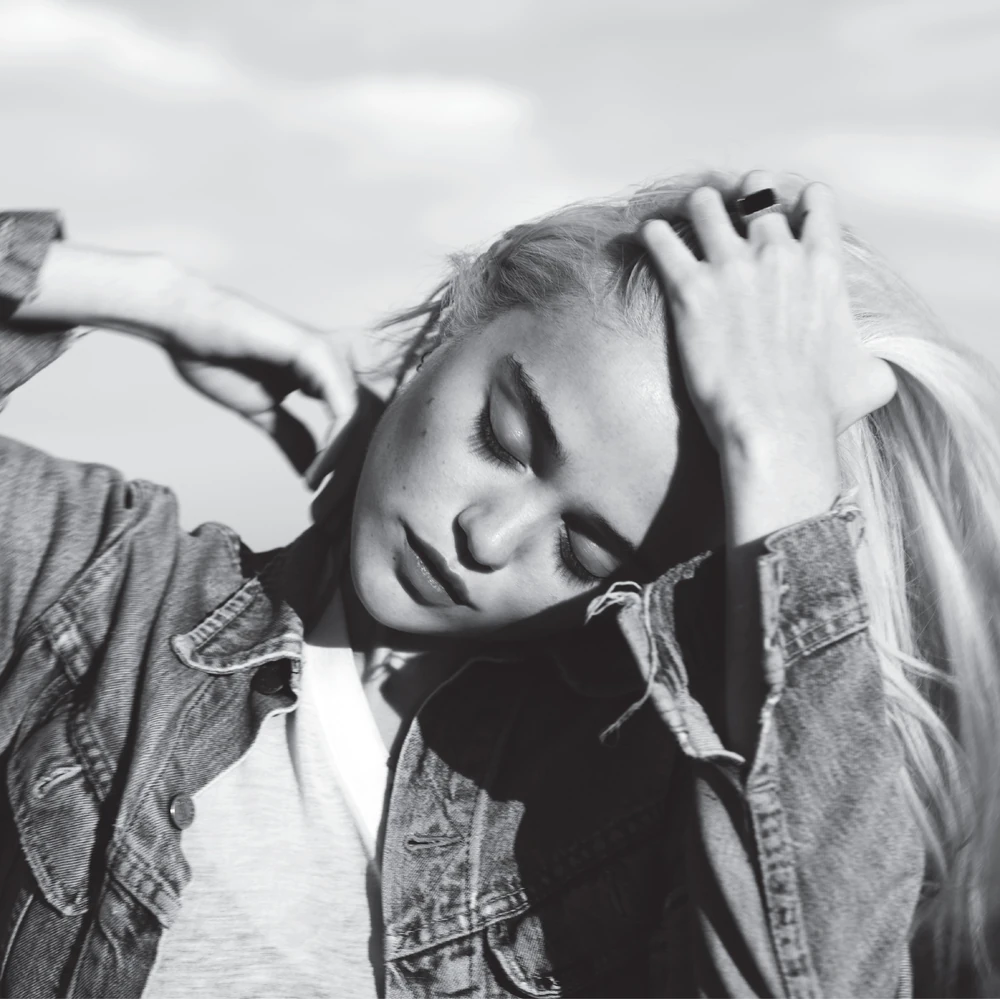 Sky Ferreira photographed by Hedi Slimane