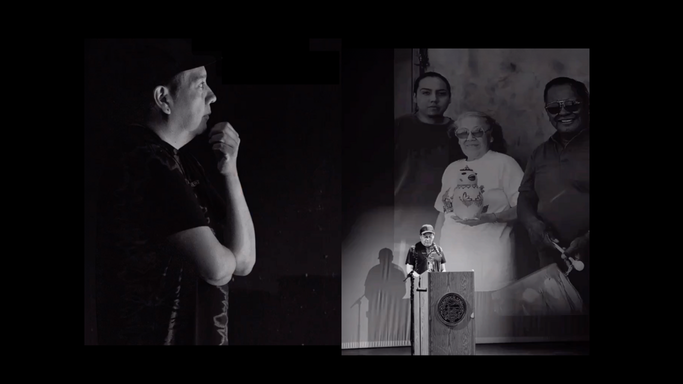 Amber Sterling collaborated on the curatorial team for Virgil Ortiz: Revolution at Saddleback Art Gallery.