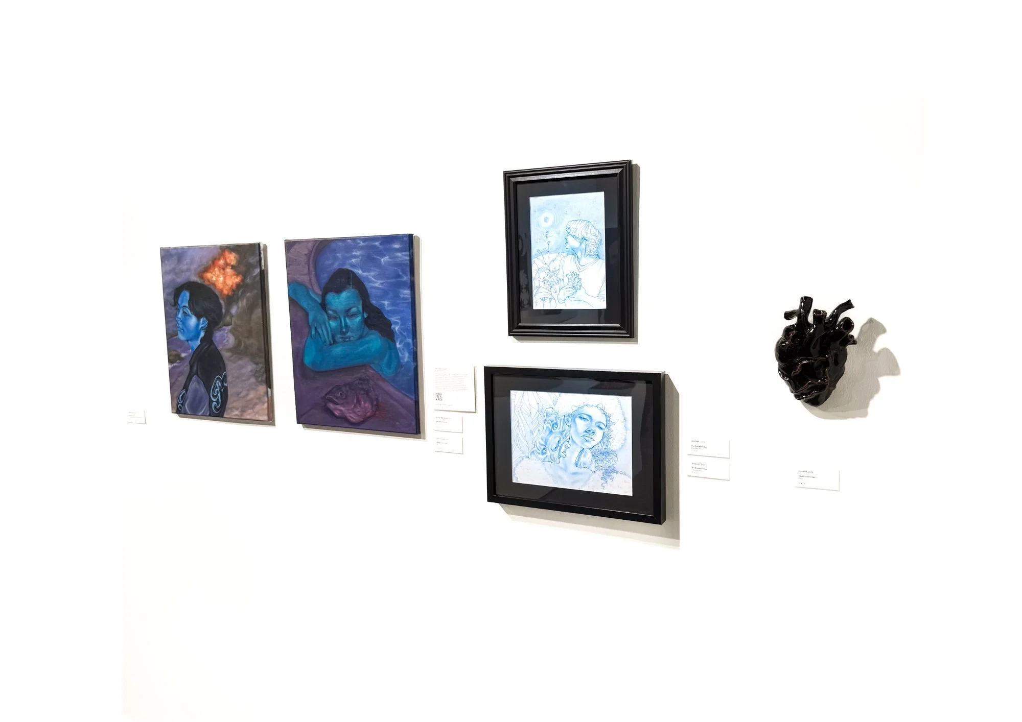 Beyond The Frame at Saddleback Art Gallery curated by Amber Sterling