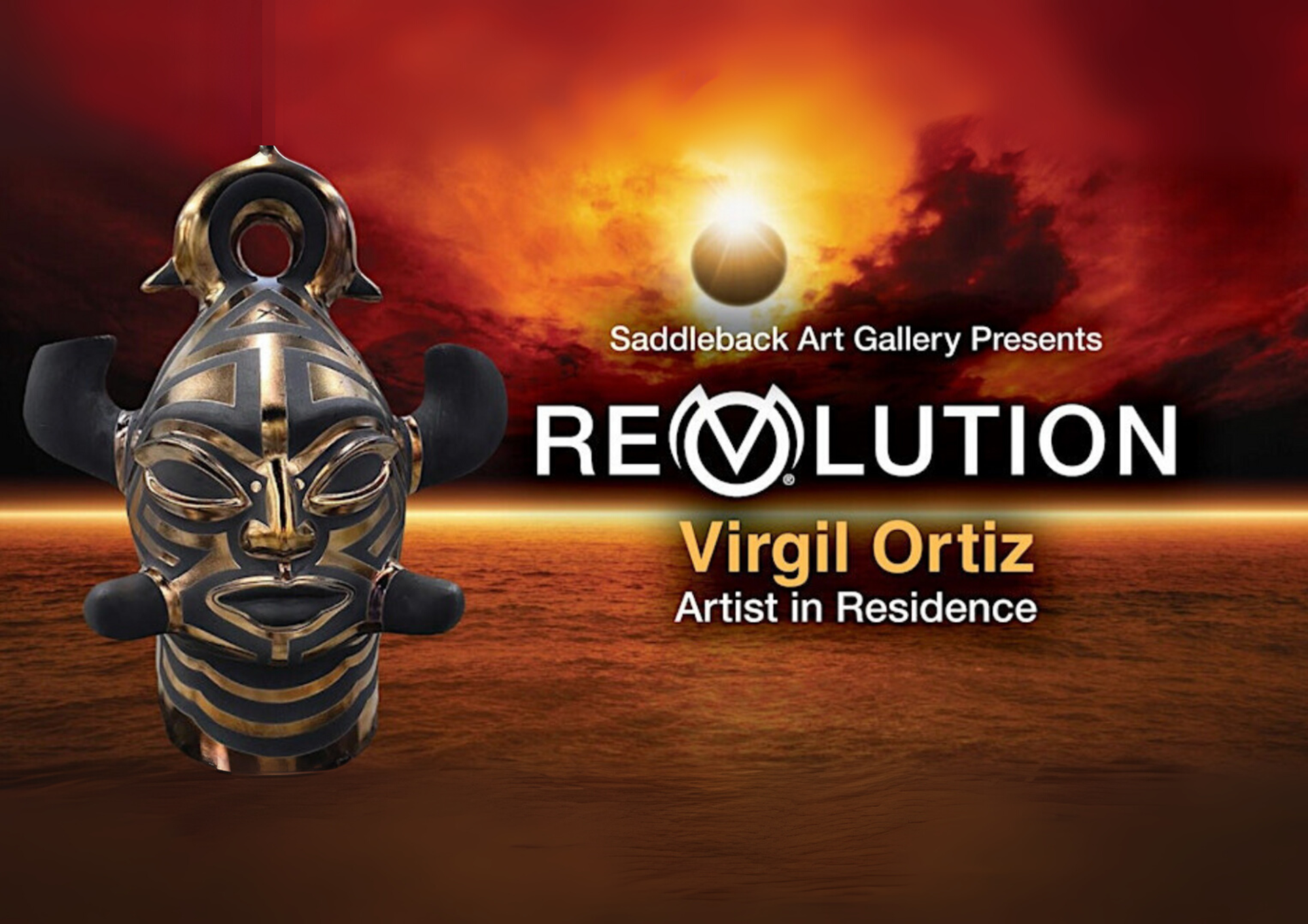 Amber Sterling served as Curatorial Assistant for Virgil Ortiz: Revelation at Saddleback Art Gallery.