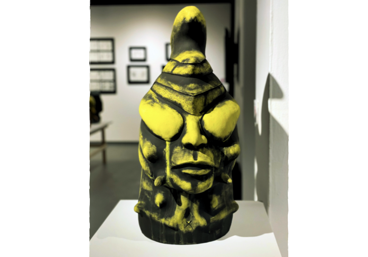 Amber Sterling served as Curatorial Assistant for Virgil Ortiz: Revelation at Saddleback Art Gallery.