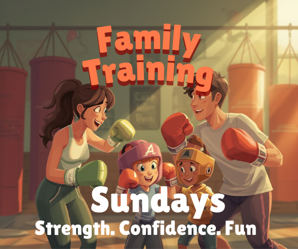 Family Training/Harris boxing and Martial Arts/Sundays in Quorn.