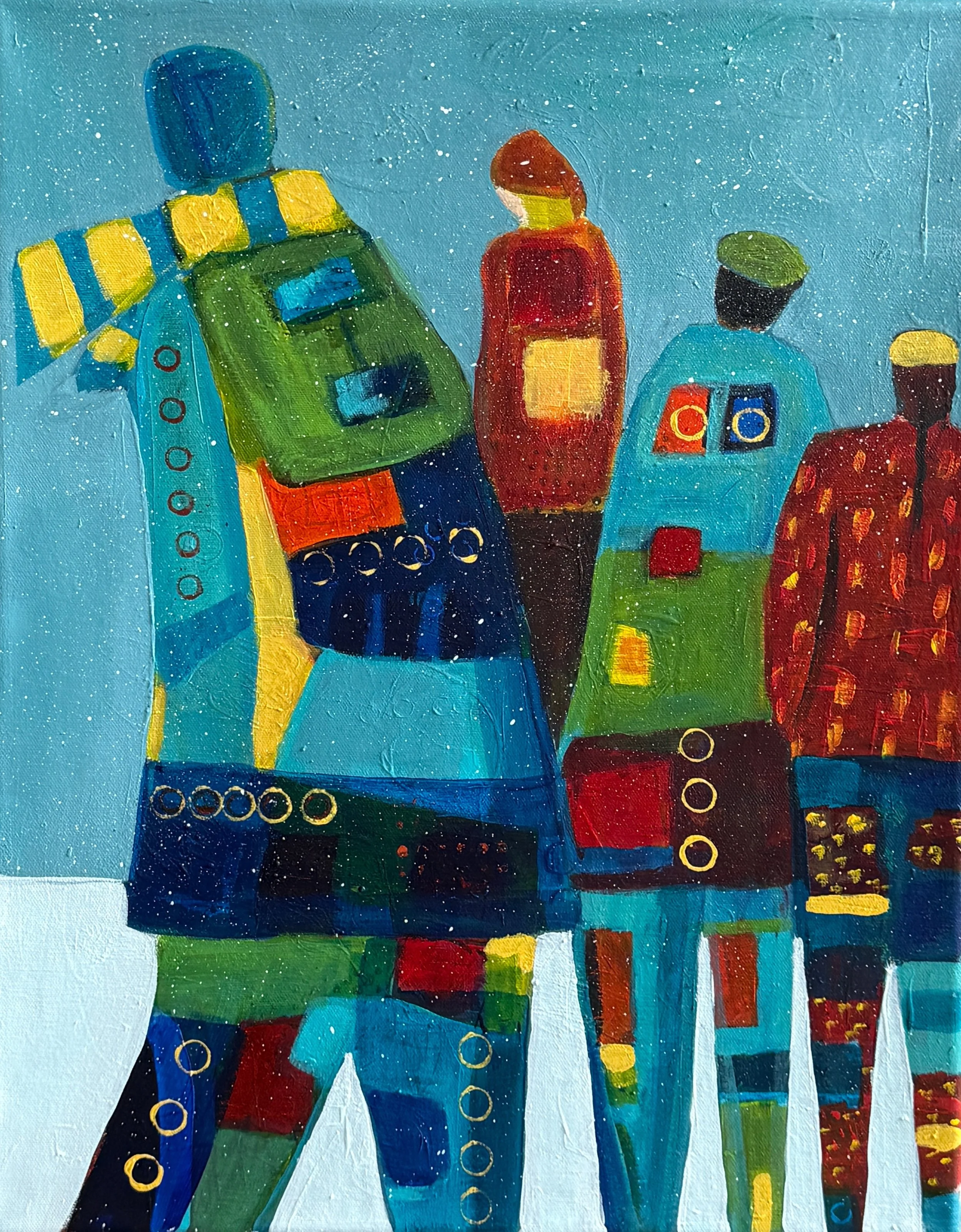 Snow day
acrylic on canvas, 20 x 16
2024