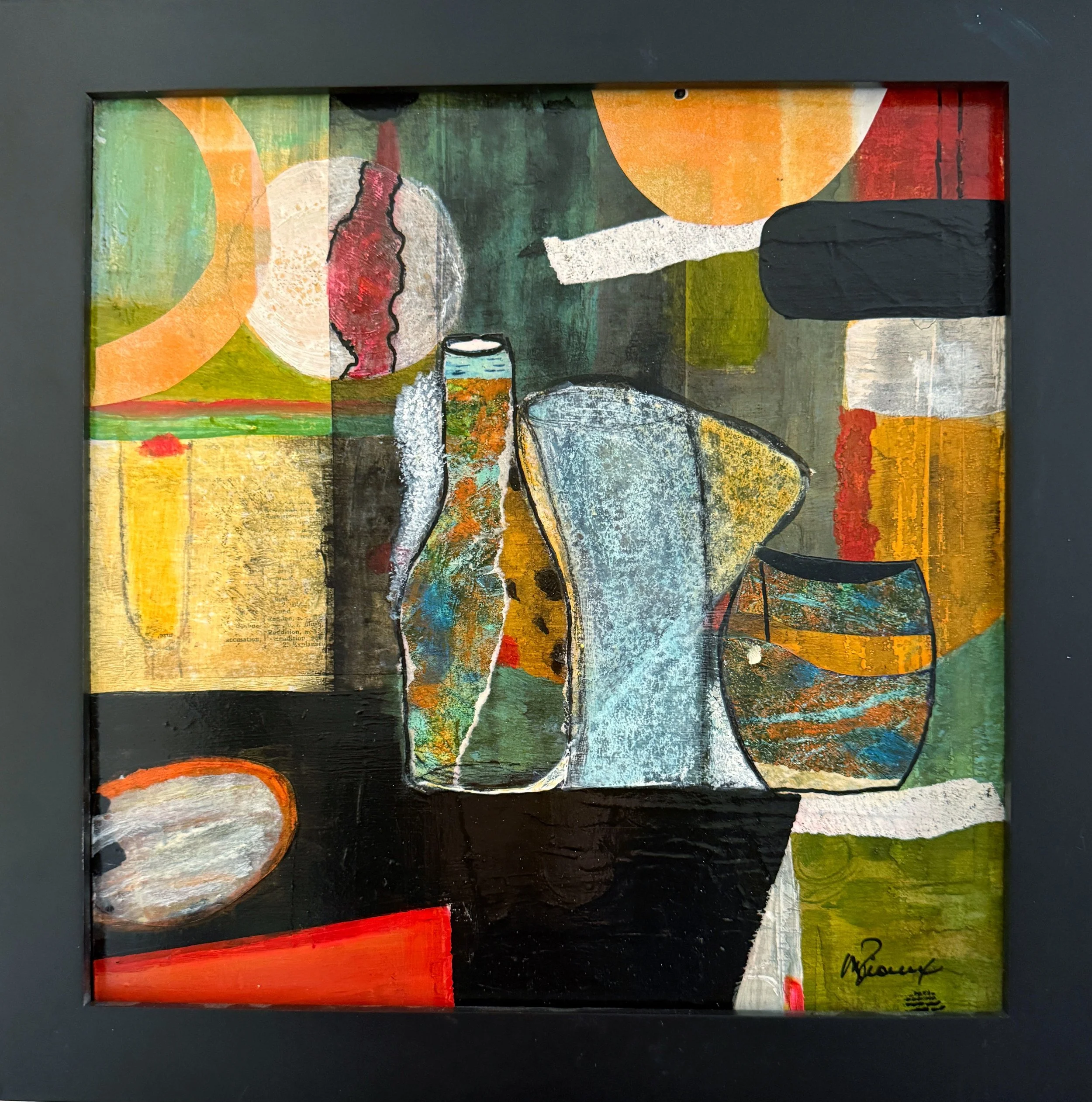 Untitled
mixed media on wood panel, 12 x 12
2024