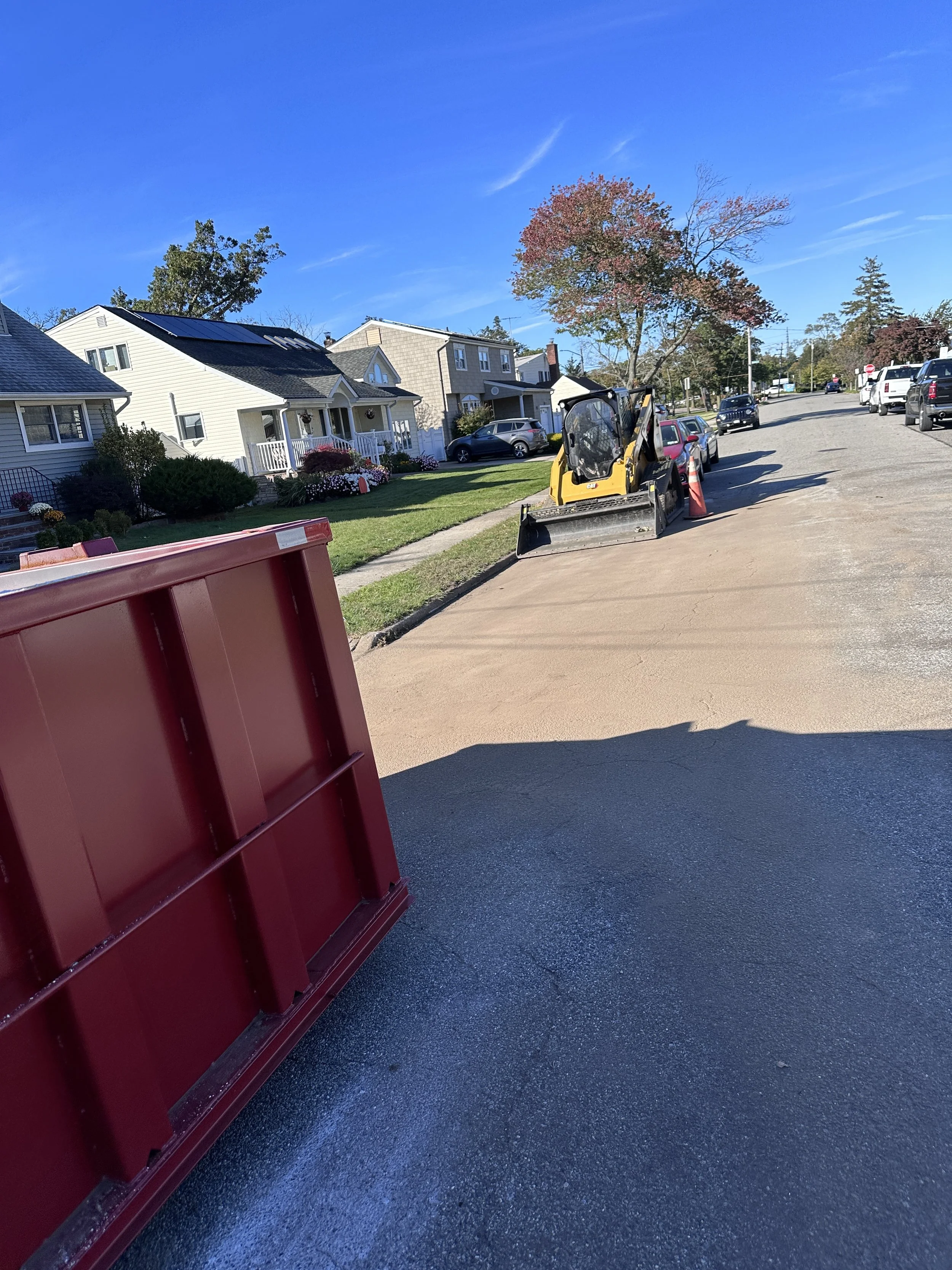 Massapequa, NY - Deck Demo, Land Clearing, Leveling & Grading