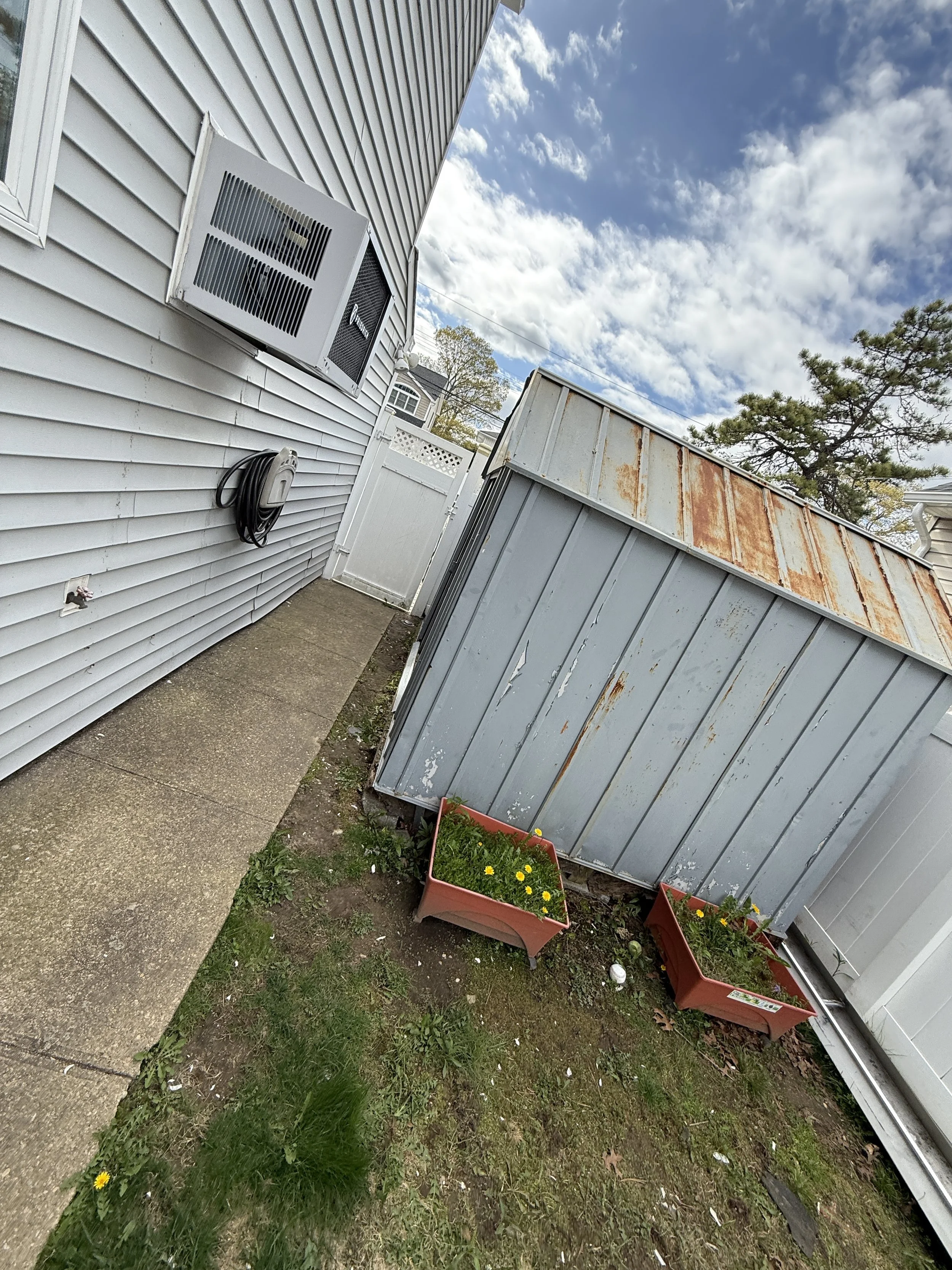 Massapequa, NY - Shed Demo & Concrete Slab Installation